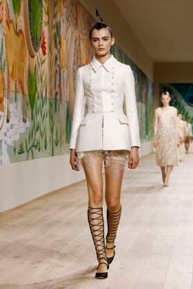 Paris Fashion Week, Christian Dior Modenschau Défilé Christian Dior Collection Haute Couture Printemps Eté 2025 lors de la Fashion Week de Paris PFW Défilé Christian Dior Collection Haute Couture Printemps Eté 2025 lors de la Fashion Week de Paris PFW , le 27 janvier 2025 Christian Dior Fashion Show Haute Couture Spring Summer 2025 during Paris Fashion Week January 27th, 2025 Paris France  Copyright: xAgencex xBestimagexAgencex xBestimagex