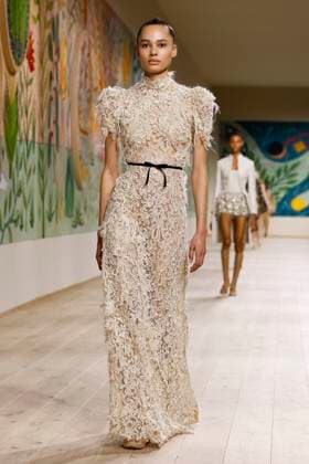 Paris Fashion Week, Christian Dior Modenschau Défilé Christian Dior Collection Haute Couture Printemps Eté 2025 lors de la Fashion Week de Paris PFW Défilé Christian Dior Collection Haute Couture Printemps Eté 2025 lors de la Fashion Week de Paris PFW , le 27 janvier 2025 Christian Dior Fashion Show Haute Couture Spring Summer 2025 during Paris Fashion Week January 27th, 2025 Paris France  Copyright: xAgencex xBestimagexAgencex xBestimagex