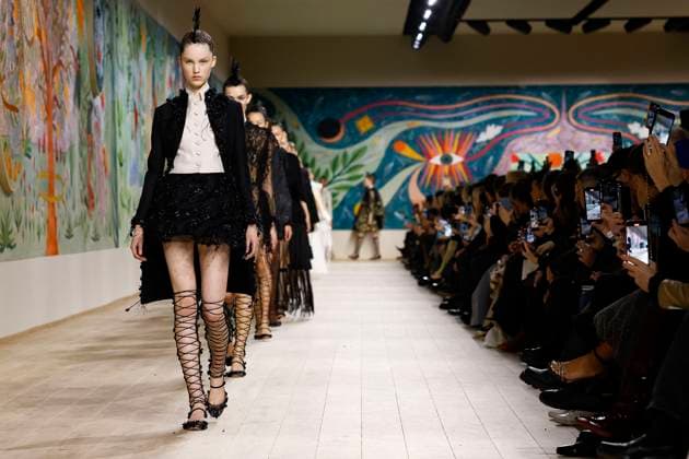 Paris Fashion Week, Christian Dior Modenschau  Copyright: xAgencex xBestimagexAgencex xBestimagex
