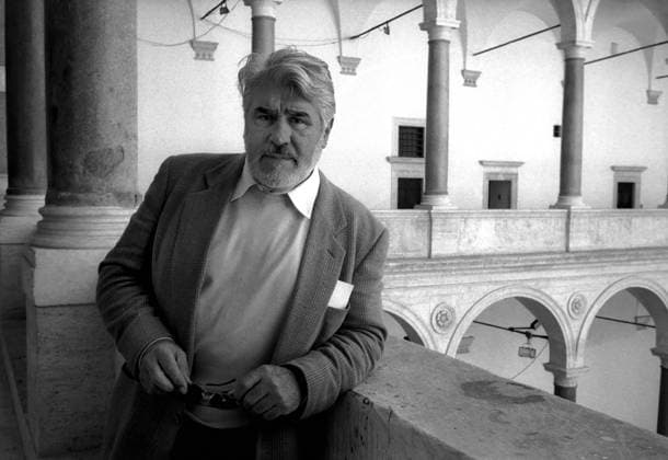 Mario Adorf ROME, ITALY - MARCH 10: The Swiss actor Mario Adorf in the Building of the Cancelleria to Piazza della Cancelleria during a visit to Rome on March 10,1997 in Rome,Italy. Rome Lazio Italy Copyright: xStefanoxMontesix