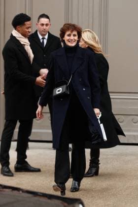 Celebrities at Chanel Collection Haute Couture Spring Summer 2025 during Paris Fashion Week PFW Inès de La Fressange Celebrities at Chanel Collection Haute Couture Spring Summer 2025 during Paris Fashion Week PFW, on january 28th 2025 Christophe Clovis Bestimage Celebrities at Chanel Fashion Show Haute Couture Spring Summer 2025 during Paris Fashion Week, on january 28th 2025 Paris France  Copyright: xChristophexClovisx xBestimagexChristophexClovisx xBestimagex