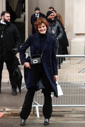 Celebrities at Chanel Collection Haute Couture Spring Summer 2025 during Paris Fashion Week PFW Inès de La Fressange Celebrities at Chanel Collection Haute Couture Spring Summer 2025 during Paris Fashion Week PFW, on january 28th 2025 Christophe Clovis Bestimage Celebrities at Chanel Fashion Show Haute Couture Spring Summer 2025 during Paris Fashion Week, on january 28th 2025 Paris France  Copyright: xChristophexClovisx xBestimagexChristophexClovisx xBestimagex
