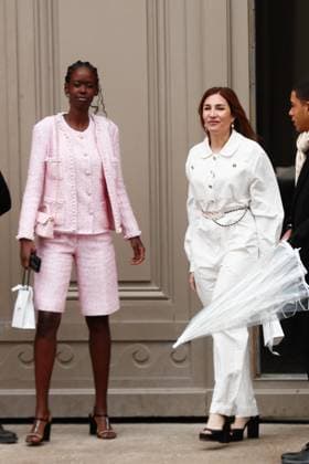 Celebrities at Chanel Collection Haute Couture Spring Summer 2025 during Paris Fashion Week PFW Ramata Toulaye Sy, Audrey Diwan Celebrities at Chanel Collection Haute Couture Spring Summer 2025 during Paris Fashion Week PFW, on january 28th 2025 Christophe Clovis Bestimage Celebrities at Chanel Fashion Show Haute Couture Spring Summer 2025 during Paris Fashion Week, on january 28th 2025 Paris France  Copyright: xChristophexClovisx xBestimagexChristophexClovisx xBestimagex
