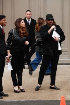 Celebrities at Chanel Collection Haute Couture Spring Summer 2025 during Paris Fashion Week PFW Sebastien Tellier, Amandine de la Richardière Celebrities at Chanel Collection Haute Couture Spring Summer 2025 during Paris Fashion Week PFW, on january 28th 2025 Christophe Clovis Bestimage Celebrities at Chanel Fashion Show Haute Couture Spring Summer 2025 during Paris Fashion Week, on january 28th 2025 Paris France  Copyright: xChristophexClovisx xBestimagexChristophexClovisx xBestimagex