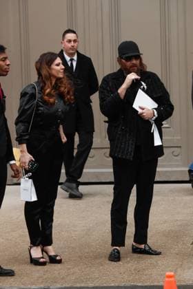 Celebrities at Chanel Collection Haute Couture Spring Summer 2025 during Paris Fashion Week PFW Sebastien Tellier, Amandine de la Richardière Celebrities at Chanel Collection Haute Couture Spring Summer 2025 during Paris Fashion Week PFW, on january 28th 2025 Christophe Clovis Bestimage Celebrities at Chanel Fashion Show Haute Couture Spring Summer 2025 during Paris Fashion Week, on january 28th 2025 Paris France  Copyright: xChristophexClovisx xBestimagexChristophexClovisx xBestimagex