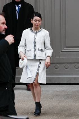Celebrities at Chanel Collection Haute Couture Spring Summer 2025 during Paris Fashion Week PFW Fumi Nikaido Celebrities at Chanel Collection Haute Couture Spring Summer 2025 during Paris Fashion Week PFW, on january 28th 2025 Christophe Clovis Bestimage Celebrities at Chanel Fashion Show Haute Couture Spring Summer 2025 during Paris Fashion Week, on january 28th 2025 Paris France  Copyright: xChristophexClovisx xBestimagexChristophexClovisx xBestimagex