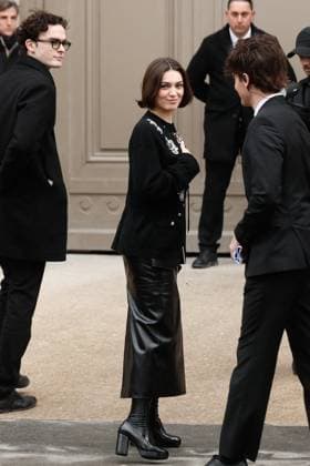 Celebrities at Chanel 2 Collection Haute Couture Spring Summer 2025 during Paris Fashion Week PFW Anamaria Vartolomei Celebrities at Chanel 2 Collection Haute Couture Spring Summer 2025 during Paris Fashion Week PFW , january 28th 2025 Celebrities at Chanel 2 Fashion Show Haute Couture Spring Summer 2025 during Paris Fashion Week, january 28th 2025 Paris France  Copyright: xChristophexClovisx xBestimagexChristophexClovisx xBestimagex