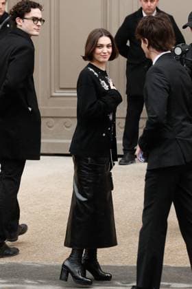 Celebrities at Chanel 2 Collection Haute Couture Spring Summer 2025 during Paris Fashion Week PFW Anamaria Vartolomei Celebrities at Chanel 2 Collection Haute Couture Spring Summer 2025 during Paris Fashion Week PFW , january 28th 2025 Celebrities at Chanel 2 Fashion Show Haute Couture Spring Summer 2025 during Paris Fashion Week, january 28th 2025 Paris France  Copyright: xChristophexClovisx xBestimagexChristophexClovisx xBestimagex