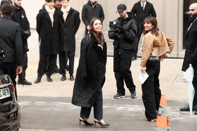Celebrities at Chanel 2 Collection Haute Couture Spring Summer 2025 during Paris Fashion Week PFW Elodie Bouchez Celebrities at Chanel 2 Collection Haute Couture Spring Summer 2025 during Paris Fashion Week PFW , january 28th 2025 Celebrities at Chanel 2 Fashion Show Haute Couture Spring Summer 2025 during Paris Fashion Week, january 28th 2025 Paris France  Copyright: xChristophexClovisx xBestimagexChristophexClovisx xBestimagex
