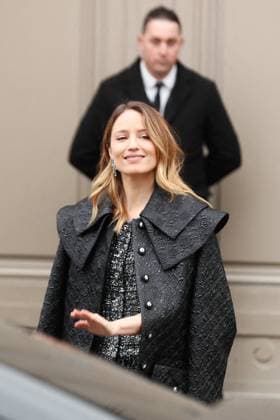 Celebrities at Chanel 2 Collection Haute Couture Spring Summer 2025 during Paris Fashion Week PFW Dianna Agron Celebrities at Chanel 2 Collection Haute Couture Spring Summer 2025 during Paris Fashion Week PFW , january 28th 2025 Celebrities at Chanel 2 Fashion Show Haute Couture Spring Summer 2025 during Paris Fashion Week, january 28th 2025 Paris France  Copyright: xChristophexClovisx xBestimagexChristophexClovisx xBestimagex