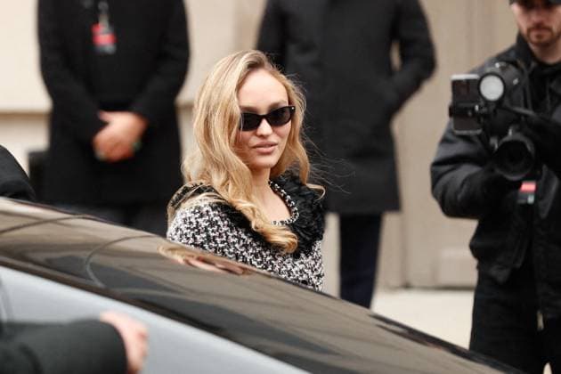 Celebrities at Chanel 2 Collection Haute Couture Spring Summer 2025 during Paris Fashion Week PFW Lily Rose Depp Celebrities at Chanel 2 Collection Haute Couture Spring Summer 2025 during Paris Fashion Week PFW , january 28th 2025 Celebrities at Chanel 2 Fashion Show Haute Couture Spring Summer 2025 during Paris Fashion Week, january 28th 2025 Paris France  Copyright: xChristophexClovisx xBestimagexChristophexClovisx xBestimagex