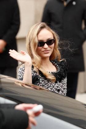Celebrities at Chanel 2 Collection Haute Couture Spring Summer 2025 during Paris Fashion Week PFW Lily Rose Depp Celebrities at Chanel 2 Collection Haute Couture Spring Summer 2025 during Paris Fashion Week PFW , january 28th 2025 Celebrities at Chanel 2 Fashion Show Haute Couture Spring Summer 2025 during Paris Fashion Week, january 28th 2025 Paris France  Copyright: xChristophexClovisx xBestimagexChristophexClovisx xBestimagex