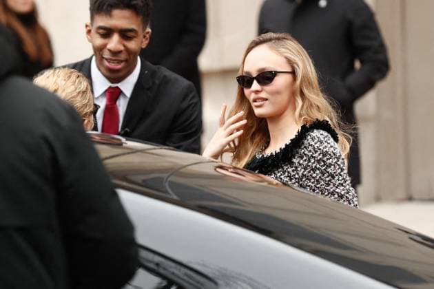 Celebrities at Chanel 2 Collection Haute Couture Spring Summer 2025 during Paris Fashion Week PFW Lily Rose Depp Celebrities at Chanel 2 Collection Haute Couture Spring Summer 2025 during Paris Fashion Week PFW , january 28th 2025 Celebrities at Chanel 2 Fashion Show Haute Couture Spring Summer 2025 during Paris Fashion Week, january 28th 2025 Paris France  Copyright: xChristophexClovisx xBestimagexChristophexClovisx xBestimagex