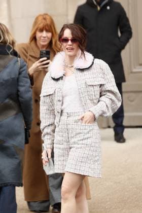 Celebrities at Chanel 2 Collection Haute Couture Spring Summer 2025 during Paris Fashion Week PFW Carlotta Gamba Celebrities at Chanel 2 Collection Haute Couture Spring Summer 2025 during Paris Fashion Week PFW , january 28th 2025 Celebrities at Chanel 2 Fashion Show Haute Couture Spring Summer 2025 during Paris Fashion Week, january 28th 2025 Paris France  Copyright: xChristophexClovisx xBestimagexChristophexClovisx xBestimagex