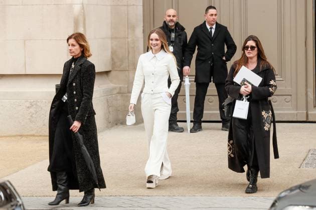 Celebrities leaving the second Chanel Spring Summer 2025 Haute Couture Collection show during Paris Fashion Week PFW Hannah Dodd leaving the second Chanel Spring Summer 2025 Haute Couture Collection show during Paris Fashion Week PFW , France, on January 28, 2025 Christophe Clovis Bestimage Celebrities leaving the second Chanel Spring Summer 2025 Haute Couture Collection show during Paris Fashion Week PFW , France, on January 28, 2025 Christophe Clovis Bestimage Paris France  Copyright: xChristophexClovisx xBestimagexChristophexClovisx xBestimagex