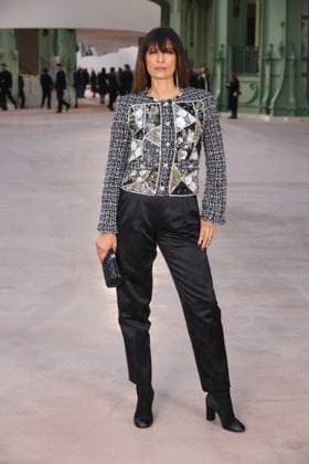 PFW - Chanel Photocall Caroline de Maigret attends the Chanel Haute Couture Spring-Summer 2025 show as part of Paris Fashion Week on January 28, 2025 in Paris, France. Photo by ABACAPRESS.COM Paris France  Copyright: xABACAx