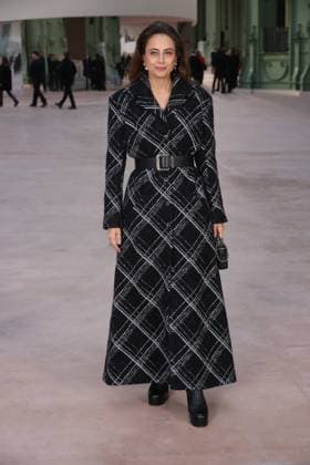 PFW - Chanel Photocall Anne Berest attends the Chanel Haute Couture Spring-Summer 2025 show as part of Paris Fashion Week on January 28, 2025 in Paris, France. Photo by ABACAPRESS.COM Paris France  Copyright: xABACAx