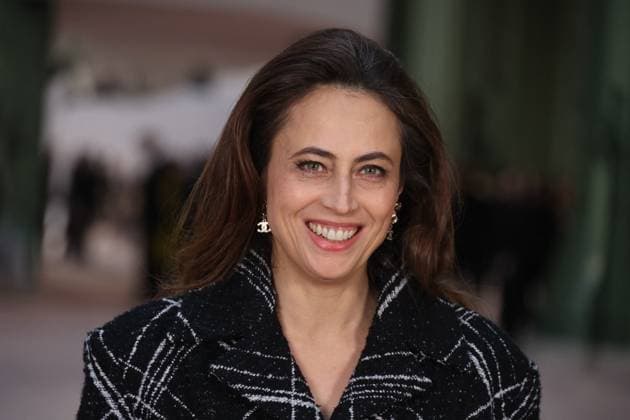 PFW - Chanel Photocall Anne Berest attends the Chanel Haute Couture Spring-Summer 2025 show as part of Paris Fashion Week on January 28, 2025 in Paris, France. Photo by ABACAPRESS.COM Paris France  Copyright: xABACAx