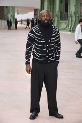 PFW - Chanel Photocall Ladj Ly attends the Chanel Haute Couture Spring-Summer 2025 show as part of Paris Fashion Week on January 28, 2025 in Paris, France. Photo by ABACAPRESS.COM Paris France  Copyright: xABACAx