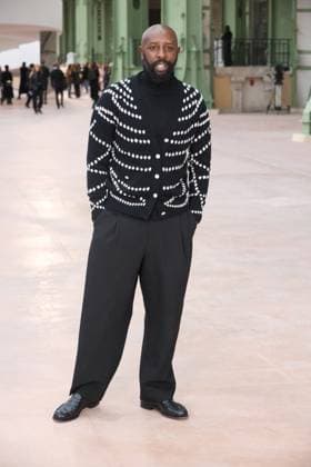 PFW - Chanel Photocall Ladj Ly attends the Chanel Haute Couture Spring-Summer 2025 show as part of Paris Fashion Week on January 28, 2025 in Paris, France. Photo by ABACAPRESS.COM Paris France  Copyright: xABACAx
