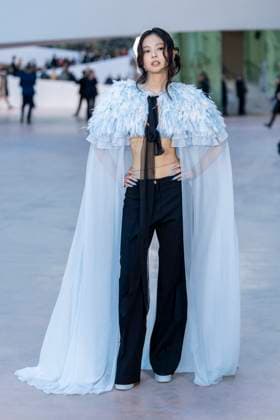 Celebrities at the Chanel show at the Grand Palais, Haute Couture Spring Summer 2025 Collection during Paris Fashion Week PFW Jennie Kim at the Chanel show at the Grand Palais, Haute Couture Spring Summer 2025 Collection during Paris Fashion Week PFW January 28th, 2025 Olivier Borde Bestimage Celebrities at the Chanel show at the Grand Palais, Haute Couture Spring Summer 2025 Collection during Paris Fashion Week PFW January 28th, 2025 Paris France  Copyright: xOLIVIERxBORDEx xBESTIMAGExOLIVIERxBORDEx xBESTIMAGEx