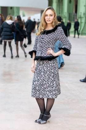Celebrities at the Chanel show at the Grand Palais, Haute Couture Spring Summer 2025 Collection during Paris Fashion Week PFW Lily Rose Depp at the Chanel show at the Grand Palais, Haute Couture Spring Summer 2025 Collection during Paris Fashion Week PFW January 28th, 2025 Olivier Borde Bestimage Celebrities at the Chanel show at the Grand Palais, Haute Couture Spring Summer 2025 Collection during Paris Fashion Week PFW January 28th, 2025 Paris France  Copyright: xOLIVIERxBORDEx xBESTIMAGExOLIVIERxBORDEx xBESTIMAGEx