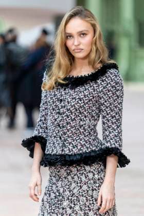 Celebrities at the Chanel show at the Grand Palais, Haute Couture Spring Summer 2025 Collection during Paris Fashion Week PFW Lily Rose Depp at the Chanel show at the Grand Palais, Haute Couture Spring Summer 2025 Collection during Paris Fashion Week PFW January 28th, 2025 Olivier Borde Bestimage Celebrities at the Chanel show at the Grand Palais, Haute Couture Spring Summer 2025 Collection during Paris Fashion Week PFW January 28th, 2025 Paris France  Copyright: xOLIVIERxBORDEx xBESTIMAGExOLIVIERxBORDEx xBESTIMAGEx