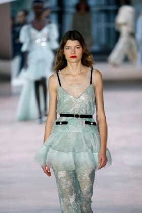 CHANEL Haute Couture spring summer 2025 Paris january 2025 CHANEL Haute Couture spring summer 2025 Paris january 2025, Credit:Zeppelin Avalon  Copyright: xZeppelinx xAvalonx 0958285446