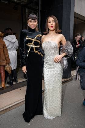 Arrivals at the Stéphane Rolland Spring Summer 2025 Haute Couture Collection show at Salle Pleyel during Paris Fashion Week PFW Patricia Contreras and Nesrin Sanad Arrivals at the Stéphane Rolland Spring Summer 2025 Haute Couture Collection show at Salle Pleyel during Paris Fashion Week PFW , France, on January 28, 2025 Pierre Perusseau Bestimage Arrivals at the Stéphane Rolland Spring Summer 2025 Haute Couture Collection show at Salle Pleyel during Paris Fashion Week PFW , France, on January 28, 2025 Pierre Perusseau Bestimage Paris France  Copyright: xTizianoxDaxSilvax-xPierrexPerusseaux xBestimagexTizianoxDaxSilvax-xPierrexPerusseaux xBestimagex