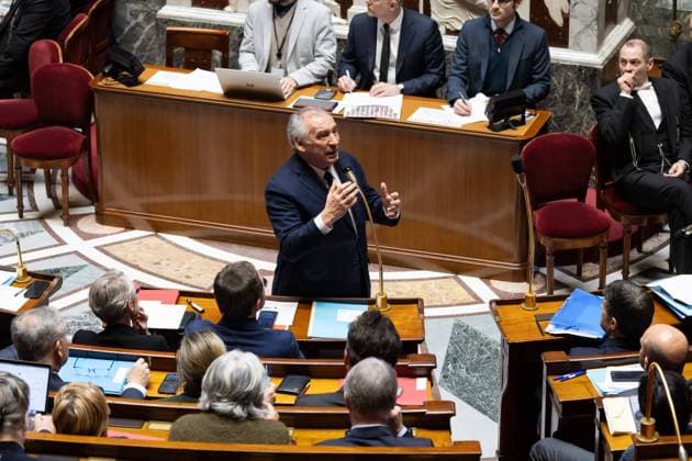 News Themen der Woche KW05 News Bilder des Tages Paris, France, January 28, 2024 - Session of questions to the government at the National Assembly - French Prime Minister Francois Bayrou POLITIQUE, ASSEMBLEE NATIONALE, HEMICYCLE  Copyright: xAlexisxSciardx