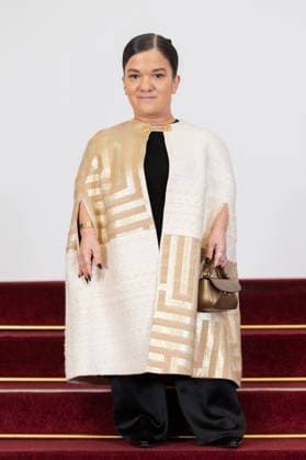 PFW - Stephane Rolland HC - Photocall NB Olivia Broome attends the Schiaparelli Haute Couture Spring-Summer 2025 show as part of Paris Fashion Week on January 28 2025 in Paris, France. Photo by Nasser Berzane ABACAPRESS.COM Paris France  Copyright: xBerzanexNasser ABACAx
