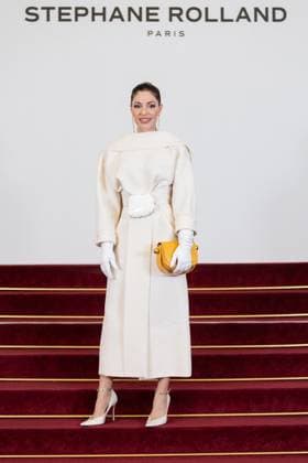 PFW - Stephane Rolland HC - Photocall NB Guest attends the Schiaparelli Haute Couture Spring-Summer 2025 show as part of Paris Fashion Week on January 28 2025 in Paris, France. Photo by Nasser Berzane ABACAPRESS.COM Paris France  Copyright: xBerzanexNasser ABACAx