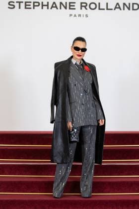 PFW - Stephane Rolland HC - Photocall NB Guest attends the Schiaparelli Haute Couture Spring-Summer 2025 show as part of Paris Fashion Week on January 28 2025 in Paris, France. Photo by Nasser Berzane ABACAPRESS.COM Paris France  Copyright: xBerzanexNasser ABACAx