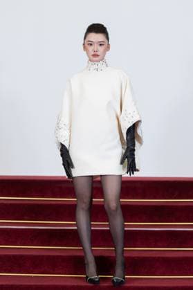 PFW - Stephane Rolland HC - Photocall NB Guest attends the Schiaparelli Haute Couture Spring-Summer 2025 show as part of Paris Fashion Week on January 28 2025 in Paris, France. Photo by Nasser Berzane ABACAPRESS.COM Paris France  Copyright: xBerzanexNasser ABACAx