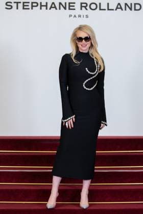 PFW - Stephane Rolland HC - Photocall NB Guest attends the Schiaparelli Haute Couture Spring-Summer 2025 show as part of Paris Fashion Week on January 28 2025 in Paris, France. Photo by Nasser Berzane ABACAPRESS.COM Paris France  Copyright: xBerzanexNasser ABACAx