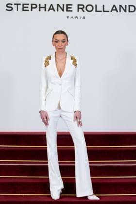 PFW - Stephane Rolland HC - Photocall NB Guest attends the Schiaparelli Haute Couture Spring-Summer 2025 show as part of Paris Fashion Week on January 28 2025 in Paris, France. Photo by Nasser Berzane ABACAPRESS.COM Paris France  Copyright: xBerzanexNasser ABACAx