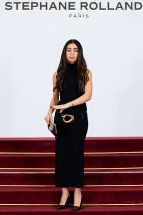 PFW - Stephane Rolland HC - Photocall NB Guest attends the Schiaparelli Haute Couture Spring-Summer 2025 show as part of Paris Fashion Week on January 28 2025 in Paris, France. Photo by Nasser Berzane ABACAPRESS.COM Paris France  Copyright: xBerzanexNasser ABACAx