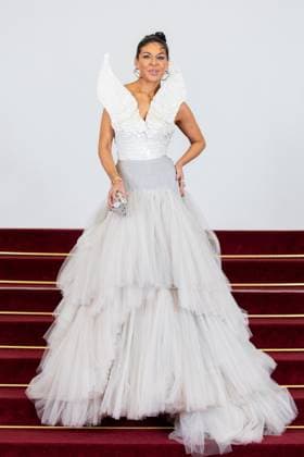 PFW - Stephane Rolland HC - Photocall NB Guest attends the Schiaparelli Haute Couture Spring-Summer 2025 show as part of Paris Fashion Week on January 28 2025 in Paris, France. Photo by Nasser Berzane ABACAPRESS.COM Paris France  Copyright: xBerzanexNasser ABACAx
