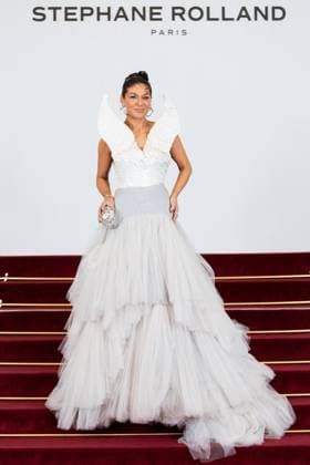 PFW - Stephane Rolland HC - Photocall NB Guest attends the Schiaparelli Haute Couture Spring-Summer 2025 show as part of Paris Fashion Week on January 28 2025 in Paris, France. Photo by Nasser Berzane ABACAPRESS.COM Paris France  Copyright: xBerzanexNasser ABACAx