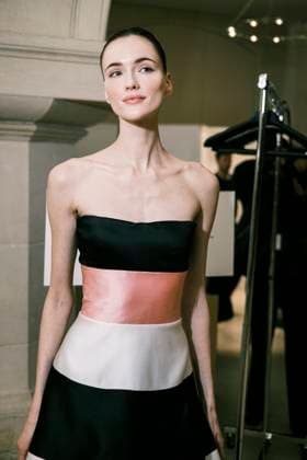 Paris Fashion Week HC SS25 Célia Kritharioti 439800 2025 01 28 France  Copyright: xJean-BaptistexSoulliatx xStarfacex STAR_439800_006