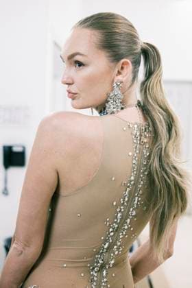 Paris Fashion Week HC SS25 Célia Kritharioti Romee Strijd 439800 2025 01 28 France  Copyright: xJean-BaptistexSoulliatx xStarfacex STAR_439800_026