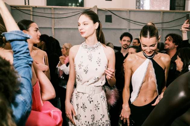 Paris Fashion Week HC SS25 Célia Kritharioti 439800 2025 01 28 France  Copyright: xJean-BaptistexSoulliatx xStarfacex STAR_439800_035