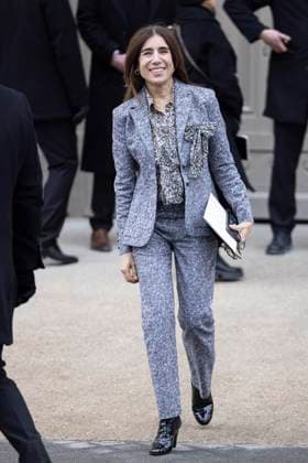 PFW - Chanel Exit Paris, France - January 28: Blanca Li leaves Chanel fashion show during the Haute Couture Fall Winter 2025 - 2026 Fashion Week on January 28, 2025 in Paris, France. Photo by ABACAPRESS.COM Paris France  Copyright: xABACAx