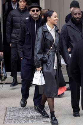 PFW - Chanel Exit Paris, France - January 28: JR leaves Chanel fashion show during the Haute Couture Fall Winter 2025 - 2026 Fashion Week on January 28, 2025 in Paris, France. Photo by ABACAPRESS.COM Paris France  Copyright: xABACAx
