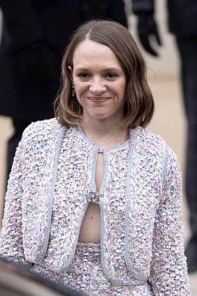PFW - Chanel Exit Paris, France - January 28: Shira Hass leaves Chanel fashion show during the Haute Couture Fall Winter 2025 - 2026 Fashion Week on January 28, 2025 in Paris, France. Photo by ABACAPRESS.COM Paris France  Copyright: xABACAx