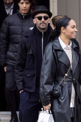 PFW - Chanel Exit Paris, France - January 28: JR leaves Chanel fashion show during the Haute Couture Fall Winter 2025 - 2026 Fashion Week on January 28, 2025 in Paris, France. Photo by Marco Piovanotto ABACAPRESS.COM Paris France  Copyright: xPiovanottoxMarco ABACAx