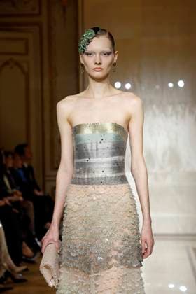 Giorgio Armani Prive Haute Couture Spring Summer 2025, Paris, 28 January 2025 Giorgio Armani Prive Haute Couture Spring Summer 2025 runway, Paris, France, 28 January 2025., Credit:x Avalon Paris, France  Copyright: xxx xAvalonx 0958490696