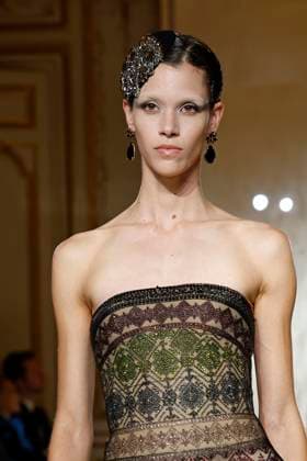Giorgio Armani Prive Haute Couture Spring Summer 2025, Paris, 28 January 2025 Giorgio Armani Prive Haute Couture Spring Summer 2025 runway, Paris, France, 28 January 2025., Credit:x Avalon Paris, France  Copyright: xxx xAvalonx 0958490732