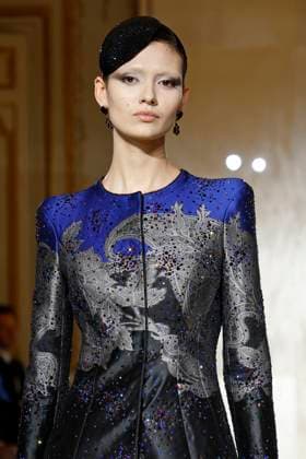Giorgio Armani Prive Haute Couture Spring Summer 2025, Paris, 28 January 2025 Giorgio Armani Prive Haute Couture Spring Summer 2025 runway, Paris, France, 28 January 2025., Credit:x Avalon Paris, France  Copyright: xxx xAvalonx 0958490773