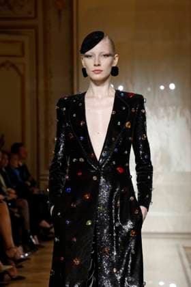 Giorgio Armani Prive Haute Couture Spring Summer 2025, Paris, 28 January 2025 Giorgio Armani Prive Haute Couture Spring Summer 2025 runway, Paris, France, 28 January 2025., Credit:x Avalon Paris, France  Copyright: xxx xAvalonx 0958491232